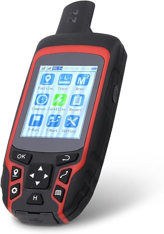 Locator with USB Rechargeable Portable Navigation Compass for Desert Crossing for Hiking