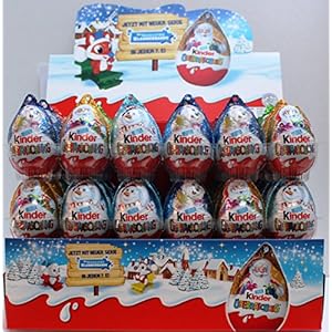 72 x Chocolade Kinder Surprise Eieren