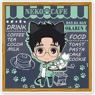 TVアニメ『ダンダダン』 オカルン ぷちちょこ アクリルコースター 猫カフェ