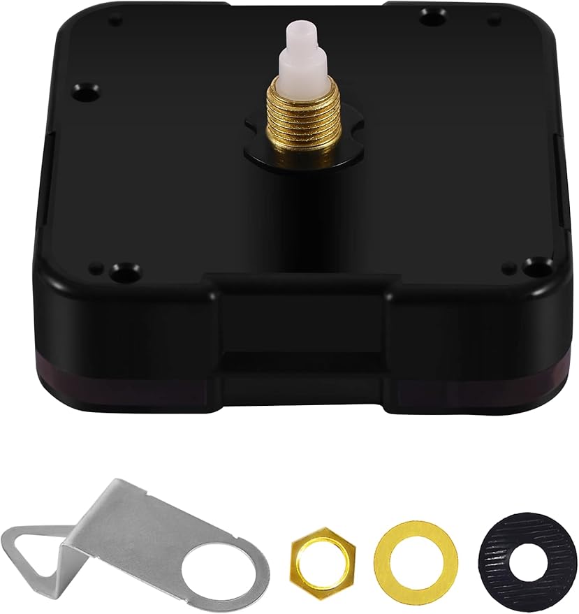 WinTaim 12888 Super Silent Sweep Clock Mechanism Movement, Quartz Wall