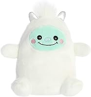 Vista 1 de Aurora Adorable Palm Pals Baker Yeti Animal de peluche Juego de bolsillo Diversión coleccionable Blanco 5 pulgadas