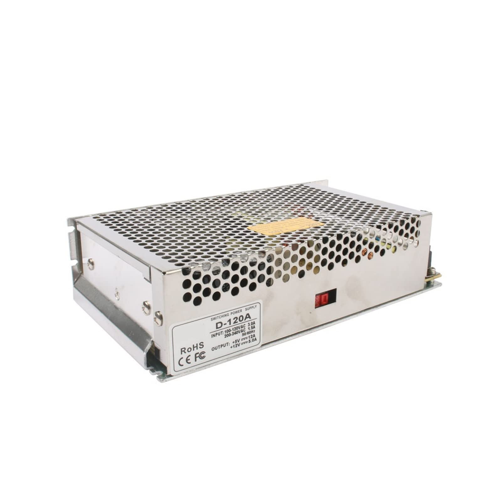 Alimentazione a doppia uscita 12 0W D-120A 5V12A 12V5A D-120B 5V6A 24V4A Power supply. D-120C 12V5A 24v2.5a Convertitore CC DC. Alimentatore Switching(D-120B 5V 24V)