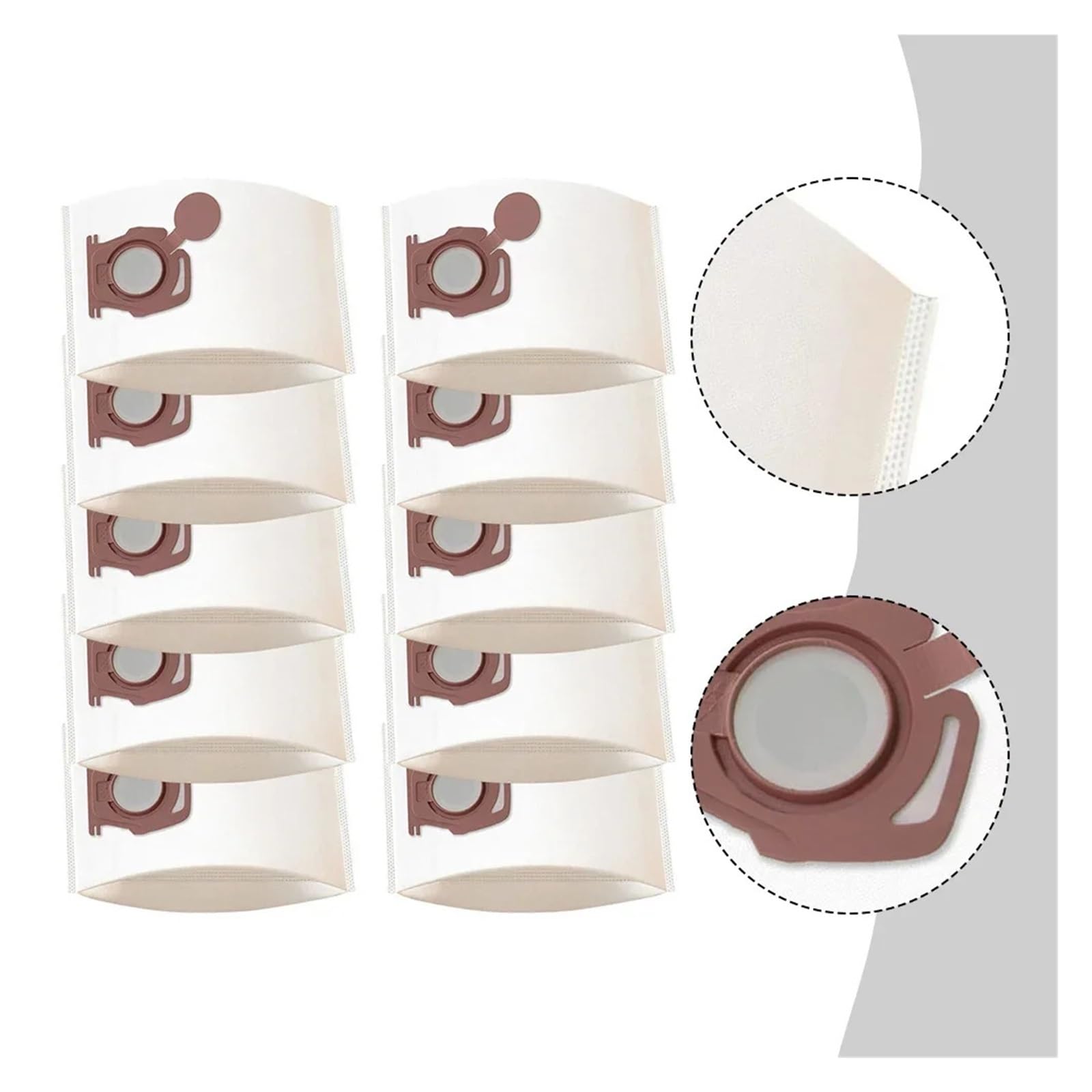 Bolsas For Aspiradora, Compatibles Con Miele, TU Guard S1 CO Guard M1, Bolsas For Polvo De Gran Capacidad, Piezas Y Accesorios For Electrodomésticos, Aspiradora(Quarterly Sets)