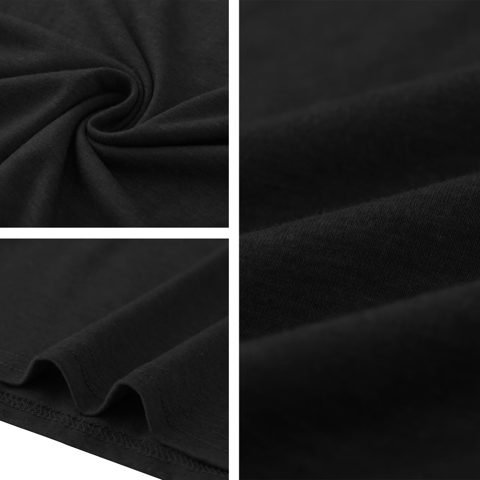 Gyabnw Maglietta Manica Lunga Donna T-Shirt Cotone Maglia Donna Elegante con Maniche a Sbuffo Girocollo Adatto per Gonne alla Moda Pantaloni Pantaloncini