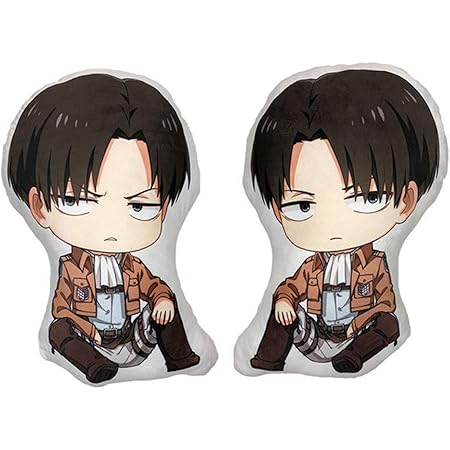 Amazon 進撃の巨人 抱き枕 リヴァイ 可愛い 兵長 人形 ぐるみ 両面 かわいい 萌えグッズ サラリーマン 昼寝まくら 枕 ぬいぐるみの人形 座席 腰をかばう クッション 就寝用 プレゼント 誕生日 学園祭 クリスマス 兵長 アニメ 萌えグッズ 通販