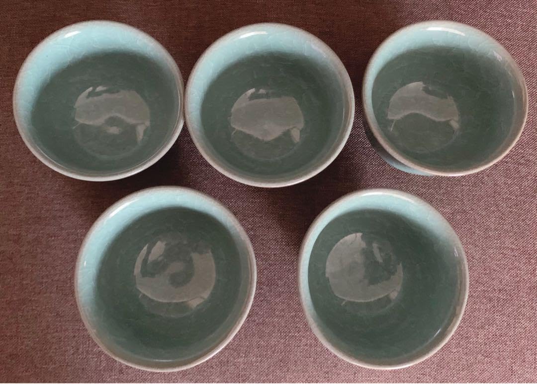 Amazon.co.jp: たち吉 九重青磁 お茶呑茶碗 5客セット : ホーム＆キッチン
