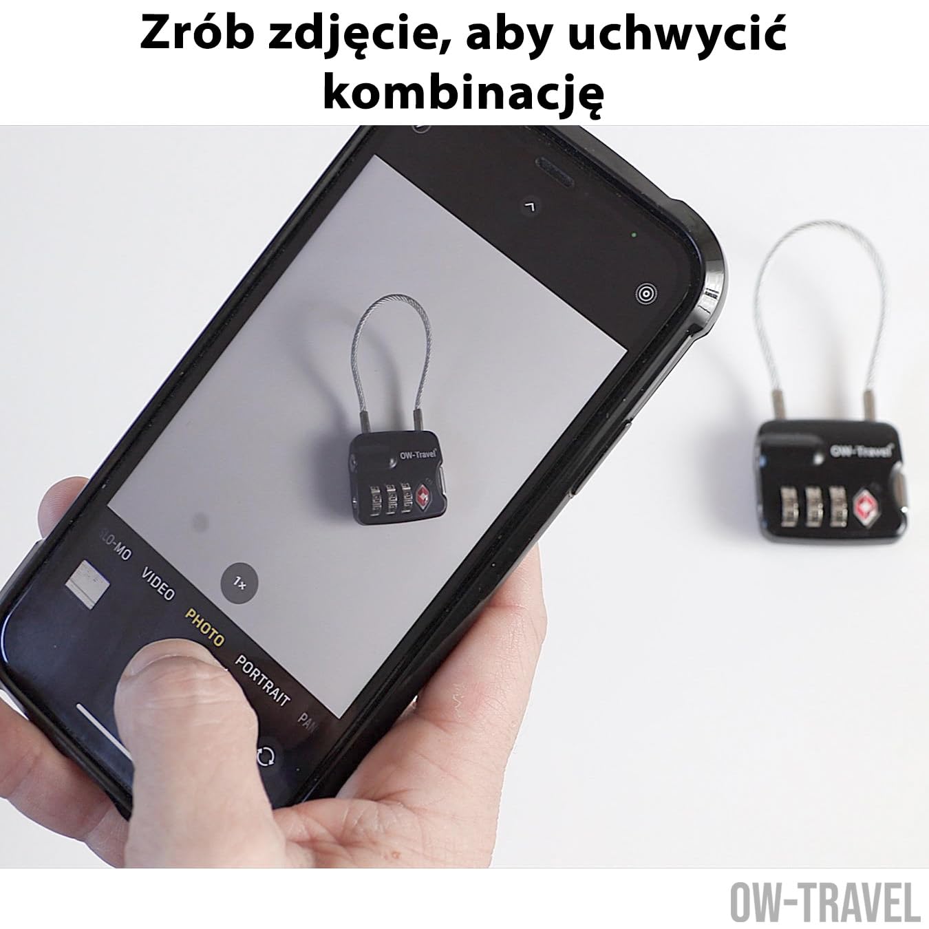 OW-Travel TSA Kłódka z Linką i Zamkiem Szyfrowym (Zestaw 2 Czarnych) 3 Cyfrowe Kłódki Walizkowe. Kłódka na szyfr na Plecak, Walizkę, Bagaż, Kłódki Szyfrowe Bagażowe, Szafek na Siłownię