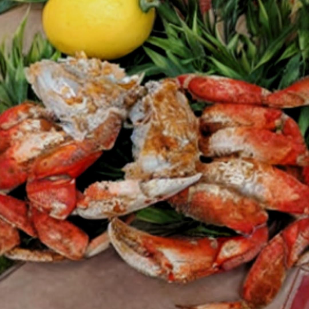 iLoveCrabs | Colossal Dungeness Crab Leg Clusters | 3–12 LB | Freshly Frozen | Sweet & Succulent Crab Meat for Steaming, Boiling, or Baking