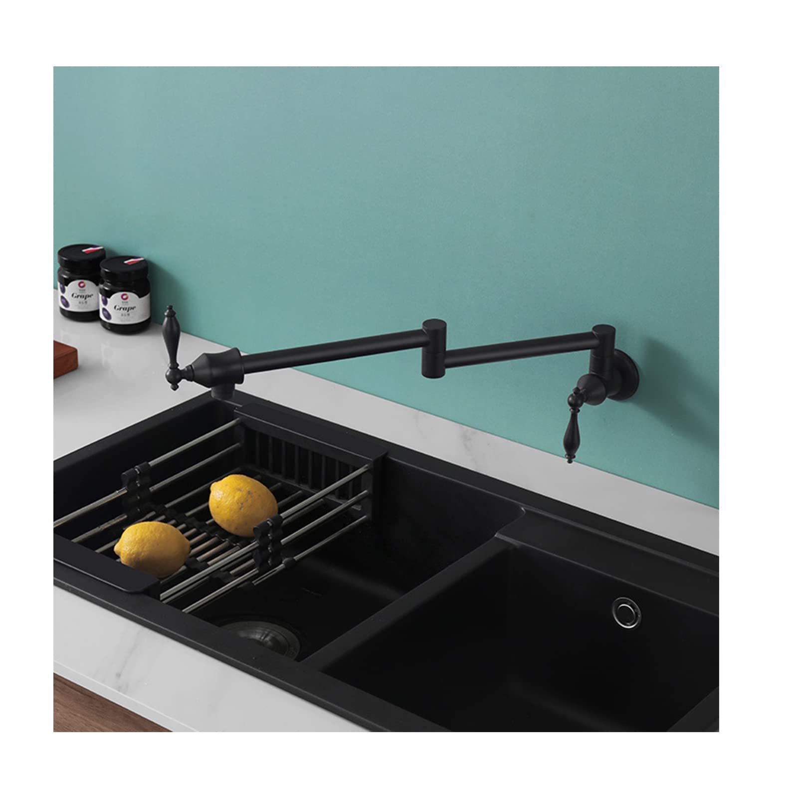 Robinet de cuisine de remplissage de pot pliable pour simplifier vos recettes