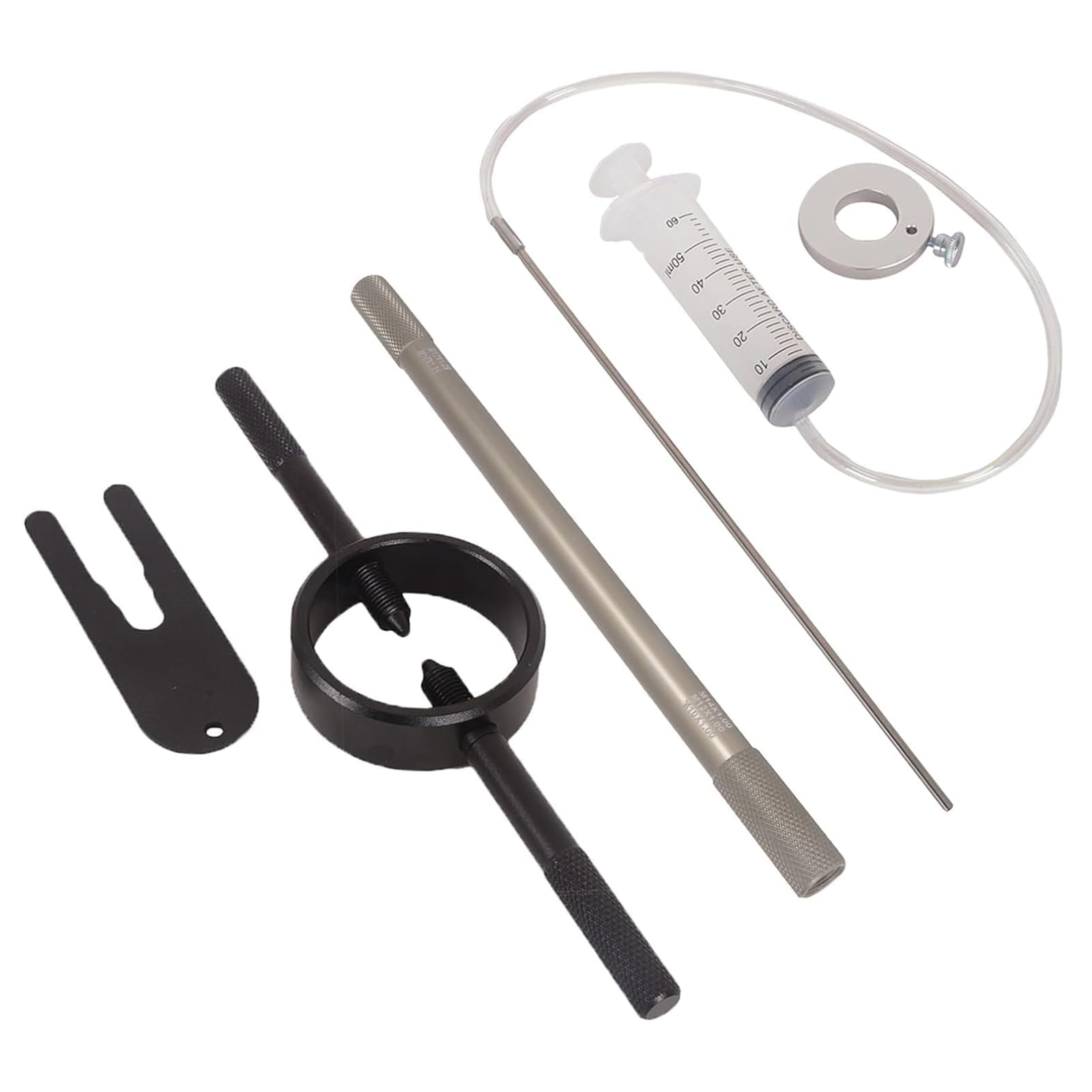 Oldbones Fork Service Tool Kit (Fork Oil Level Tool, Fork Spring Compressor and Damper Rod Bleed Tool) Set