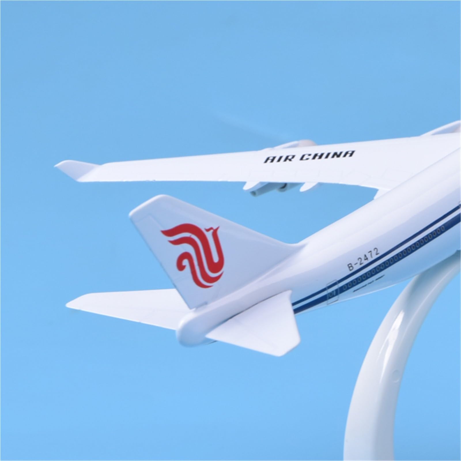Modello Ridotto Aereo Modello di Aereo in Scala 20 Cm con Ruote 1:400 Air China Aereo Passeggeri for Boeing 777 Aerei Modellini in Scala(B747-400)