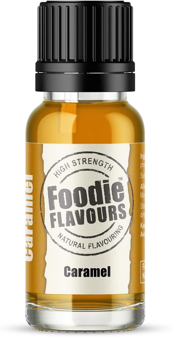 Natural Caramel Flavouring, High Strength - 15ml