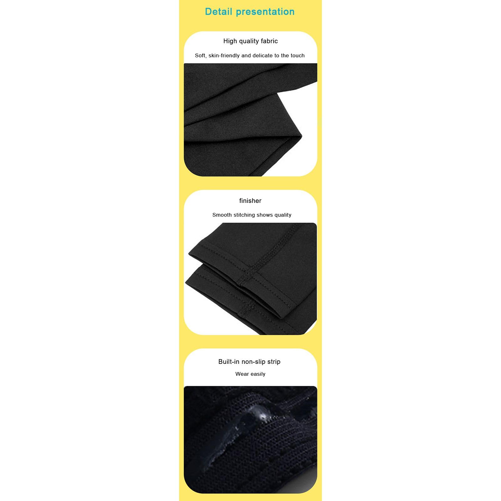 Valcatch 4 Pares de Manga de Tiro de Baloncesto para niño y niña, protección Solar UV, Mangas de Brazo de enfriamiento y Manga de compresión de Pierna para fútbol, Voleibol, Deporte al Aire Libre
