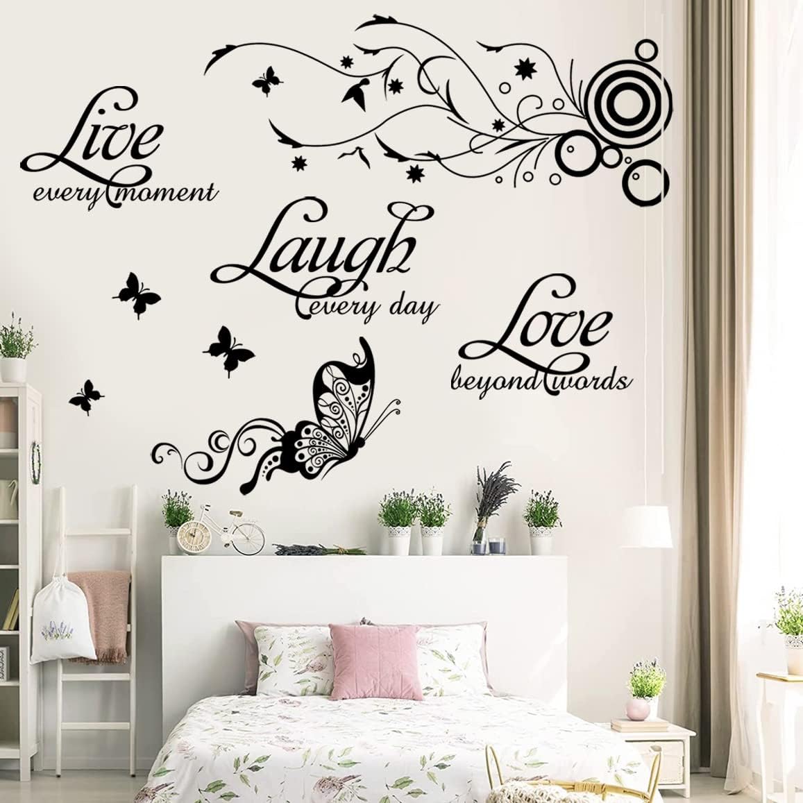 Inspirational Wall Sticker Quotes Buy Inspirational Wall Stickers Quotes Live Laugh Love Wall Decal Family  Inspirational Saying Wall Art Decoration Wall Decor Motivational Quotes For  Bedroom Living Room Dining Room Wall Sign Mural Diy Home Decor