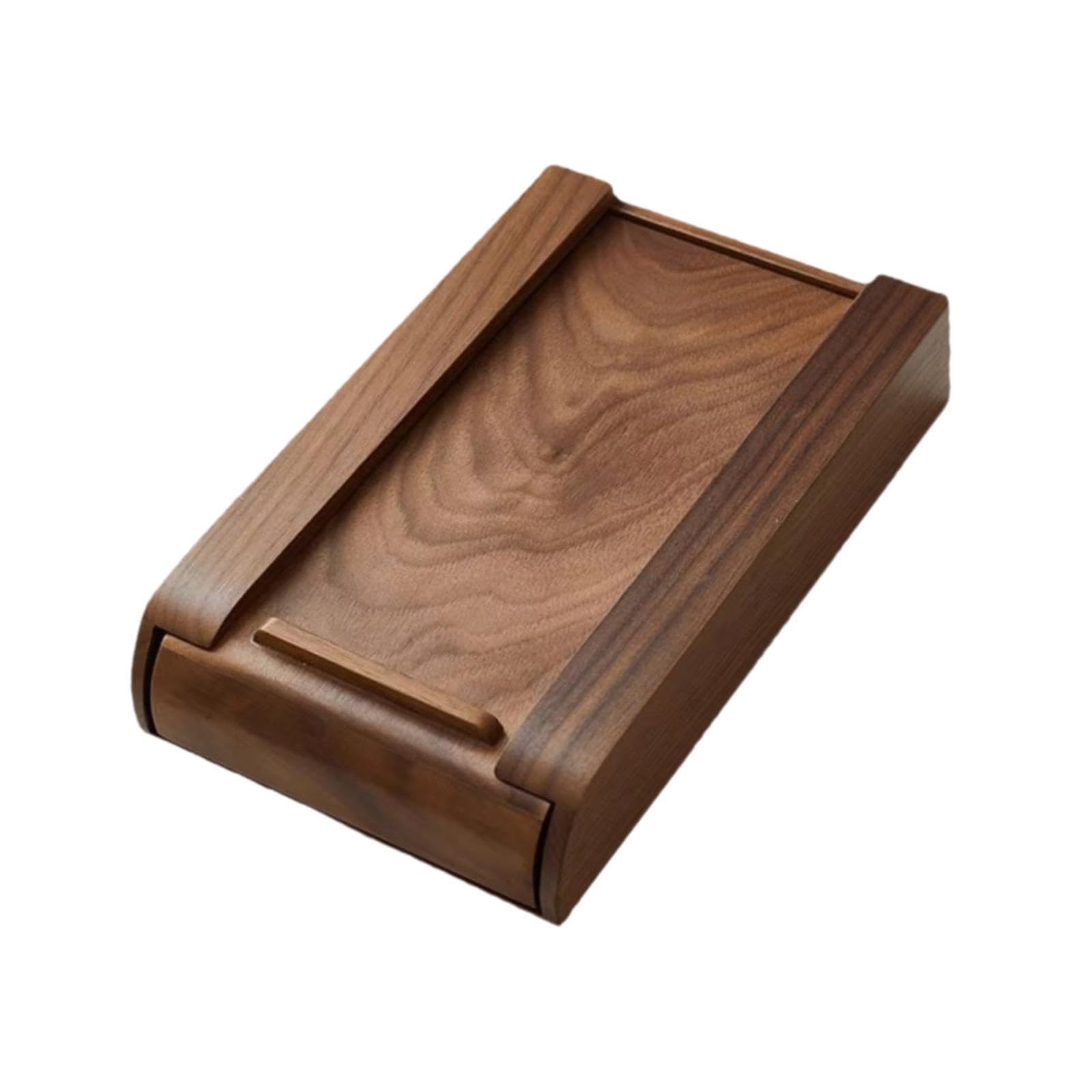 Under Desk Drawer Cassetto Scorrevole in Legno per Penne Cavi Cancelleria Accessori Installazione Facile Adatto per Ufficio Domestico Cucina E Armadio, Brown L
