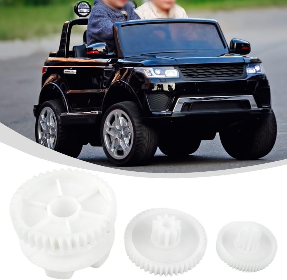 Plastic Gear for Gearbox 550 and 390 Compatible with Children's Electric Ride on Toy Cars Motor Gear Replacement Parts (550 5P set)