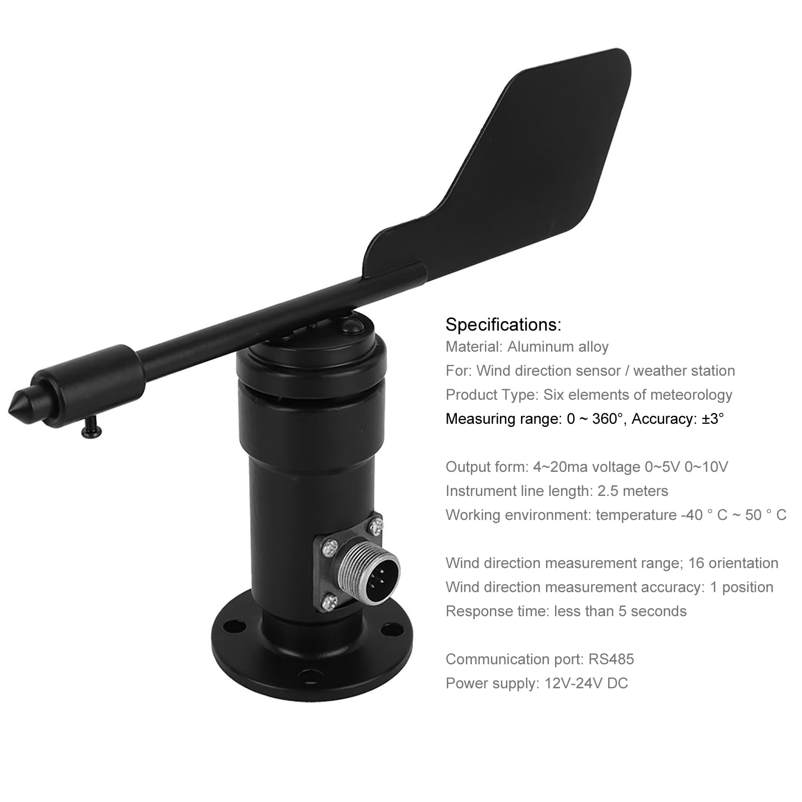 Sensore Di Direzione Del Vento 4-20 MA - WV4403 - IED COMPANY - Modbus