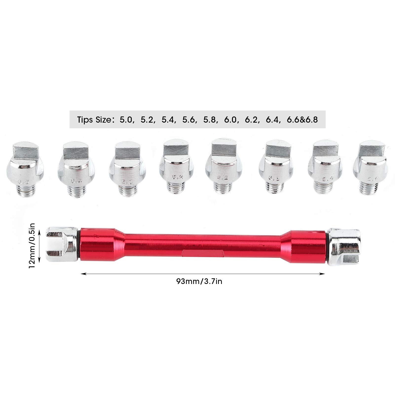 Unior Bike Tools Spaaksleutel - 1633/2P-US - 3.3mm x 3.45mm