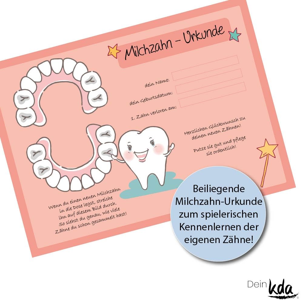 kda Milk tooth box with playful instructions (English language not guaranteed) - Image 4