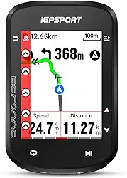 iGPSPORT Bsc200S Gps Bike Computer, Navegação De Rota Sem Fio, Tela De 2,5'', Bluetooth Ant+ Cycle Computer Ipx7 À Prova D'Água
