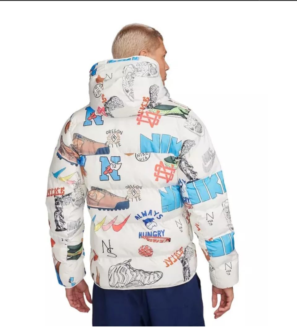 Nike Men's Storm-FIT Windrunner Hooded Puffer Insulated Jacket