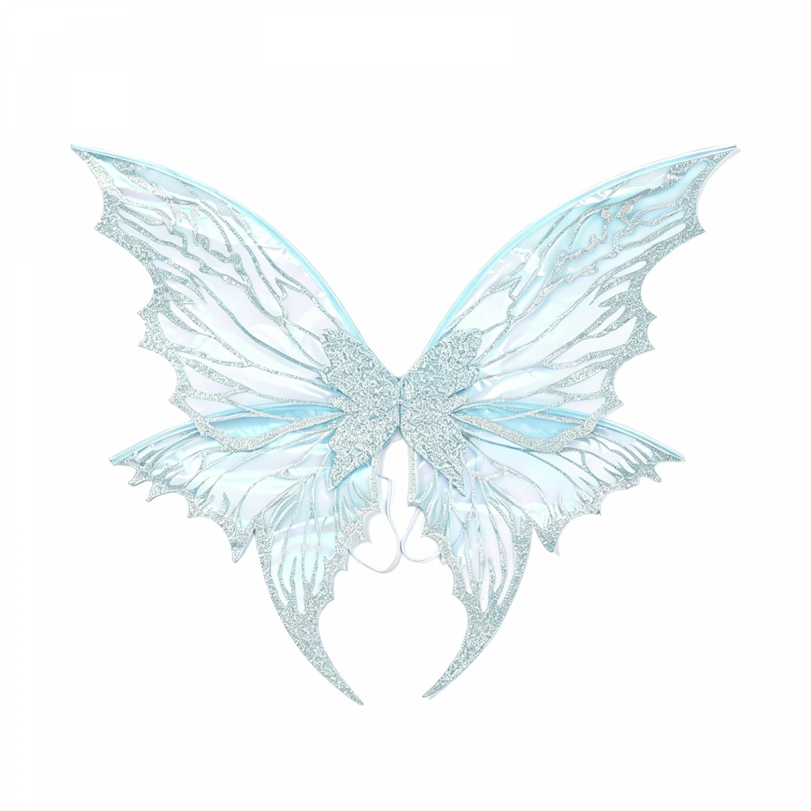 Elf Fairy Wing for Adults Women Butterfly Wing Costume (Beige, M)