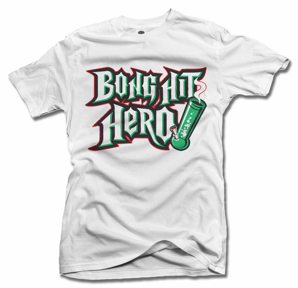 Bong Hit Hero T-Shirt Men's Tee (6.1oz)