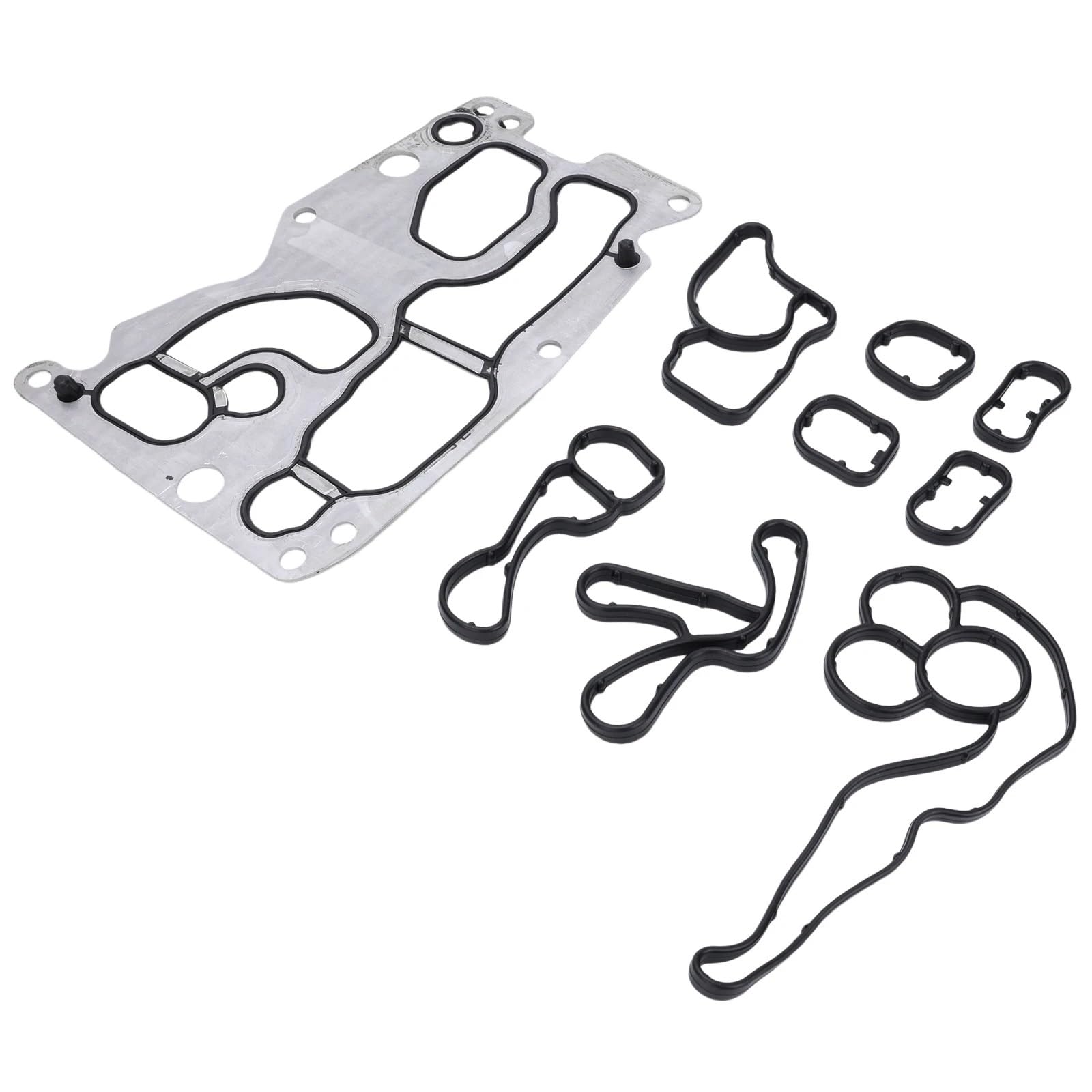 Chłodnica oleju silnikowego Do Bmw F50, E90, F30, E91, F10, F11, N47, N57 zestaw uszczelek chłodnicy oleju silnikowego 11428516396