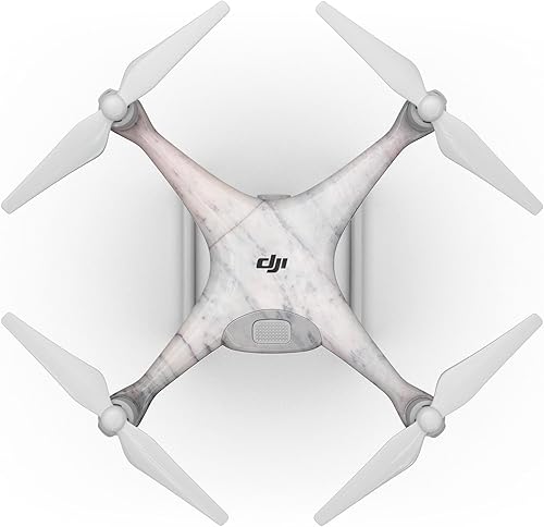 Miniatura 5 de DesignSkinz - Compatible con Drone DJI Spark - Adhesivo protector de vinilo resistente a los arañazos - Superficie de mármol pizarra V8