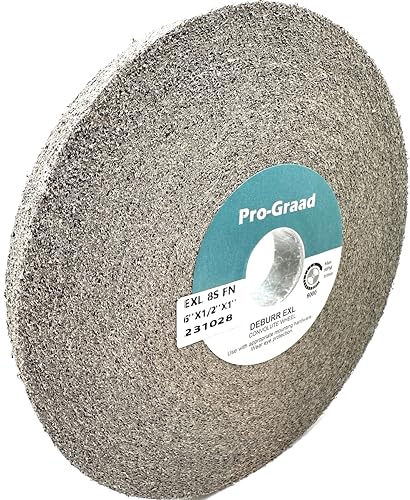 EXL Deburring Wheel 6" x 1/2" x 1", 8S Fine, 09548
