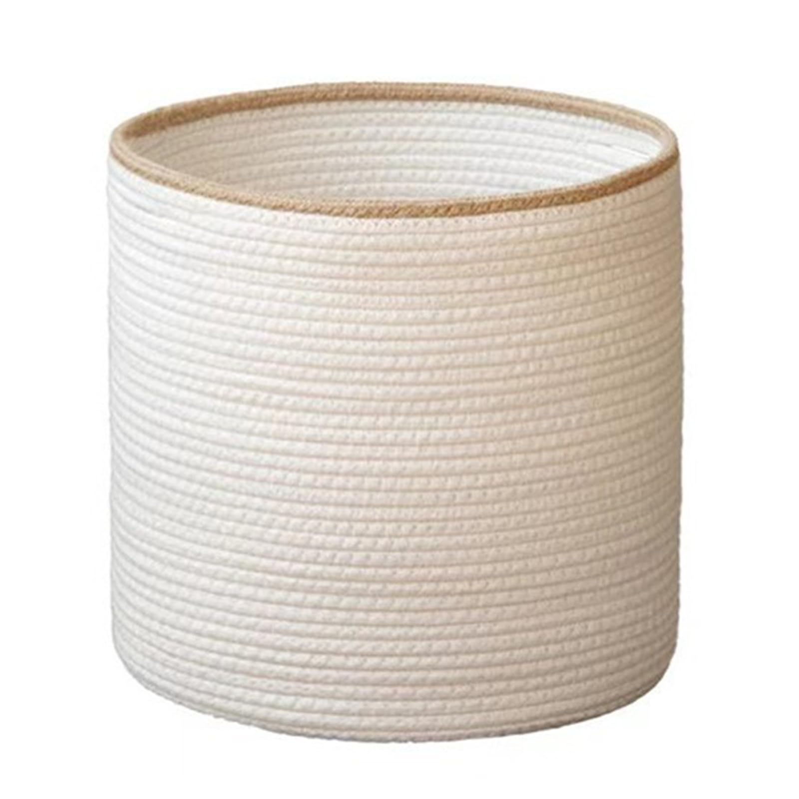 Hand Woven Dirty Clothes Storage Container Wicker Laundry Basket Clothes Storage Basket Stylish Hamper Solution for Dirty