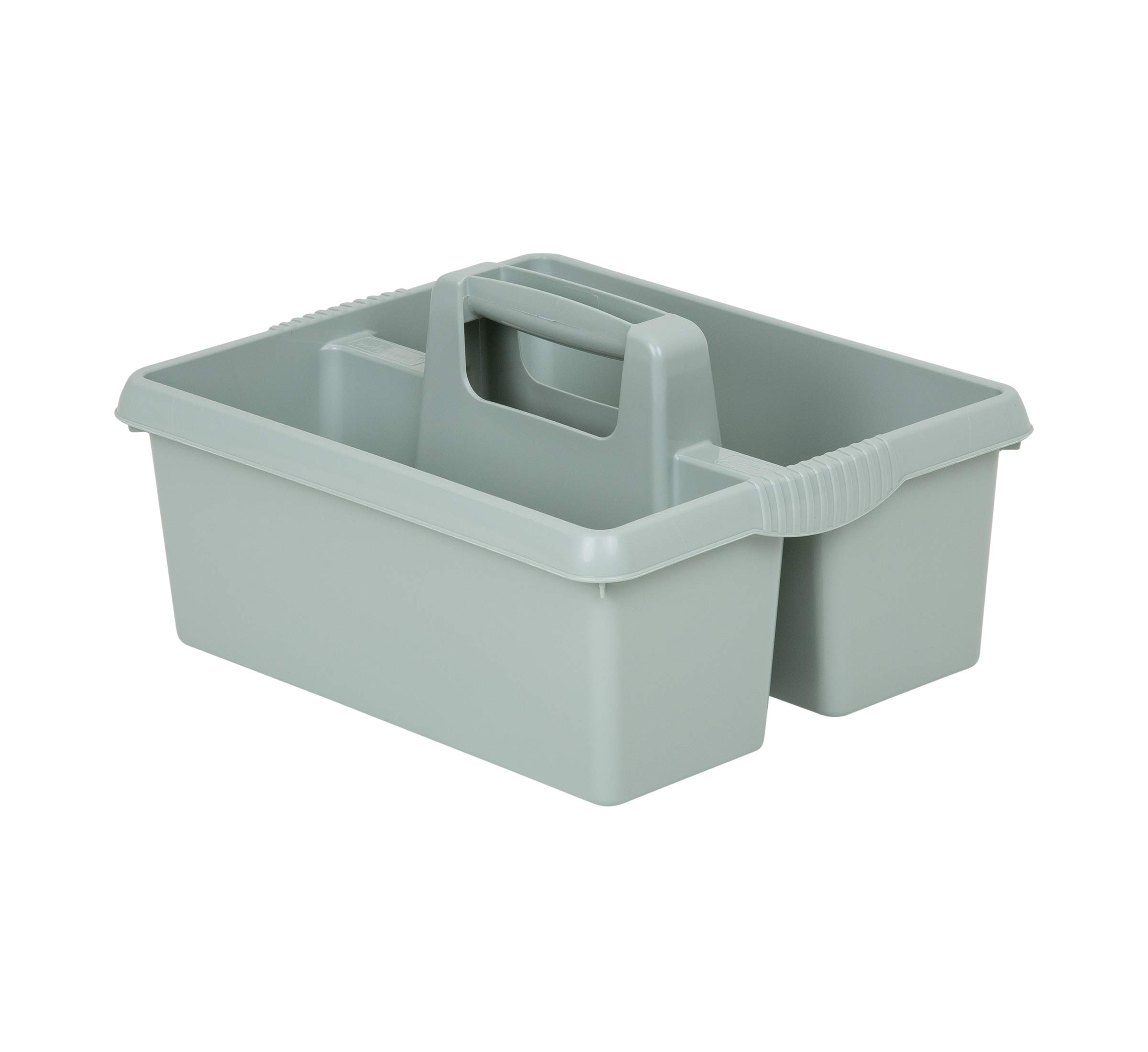 Wham Sage Silver Plastic Handy Kitchen Housekeeper Cleaning Tool Utility Caddy Storage Box
