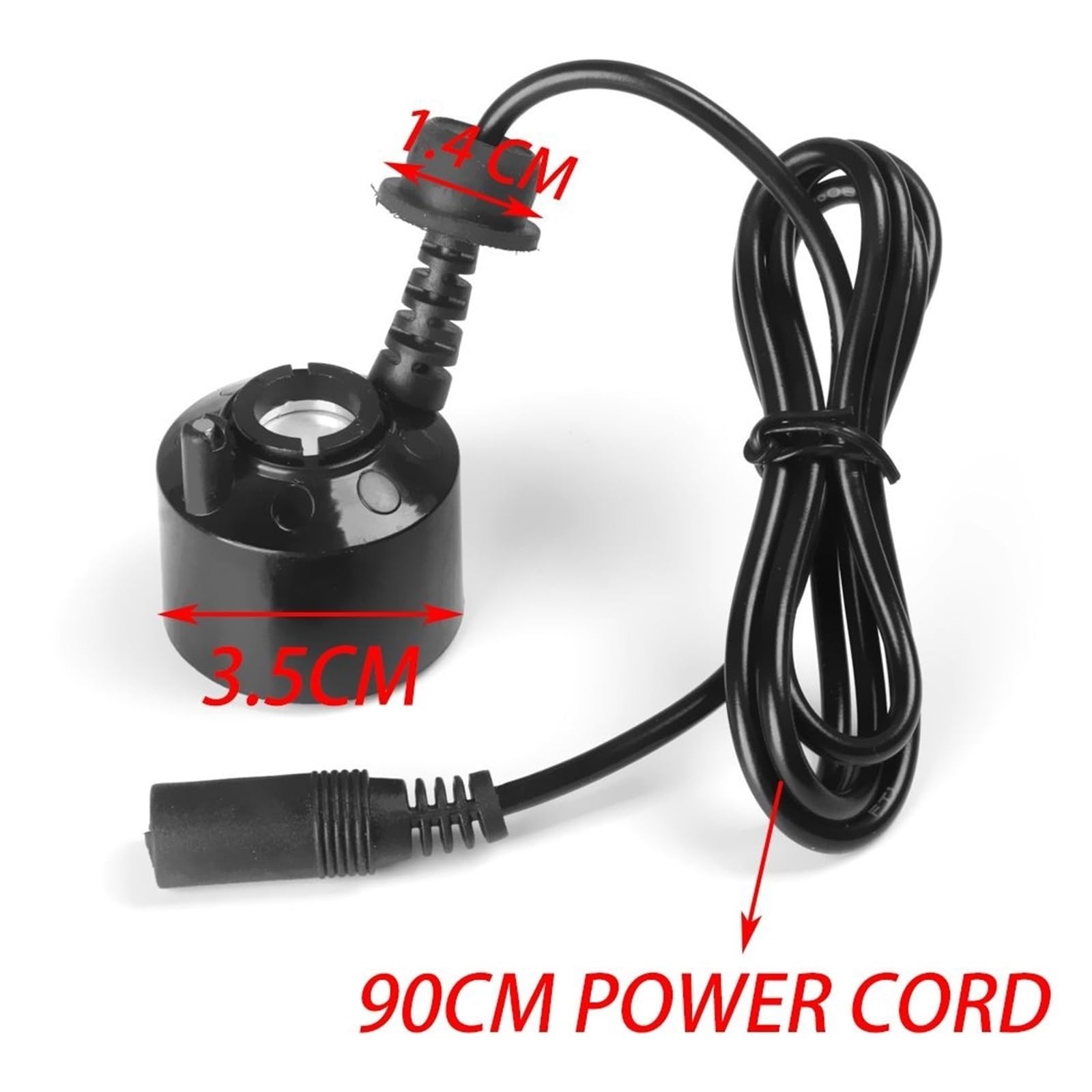 24 V Mini Ultradźwiękowy Nawilżacz Powietrza Z Rozpylaczem, Urządzenie Do Wytwarzania Gęstej Mgły, Powietrznej WięKsza Pojemność, Mocniejszy Wynik(6 lights)