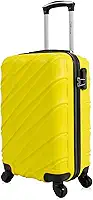 Mala de viagem bordo pequena 10kg Havana Swiss Move Amarela