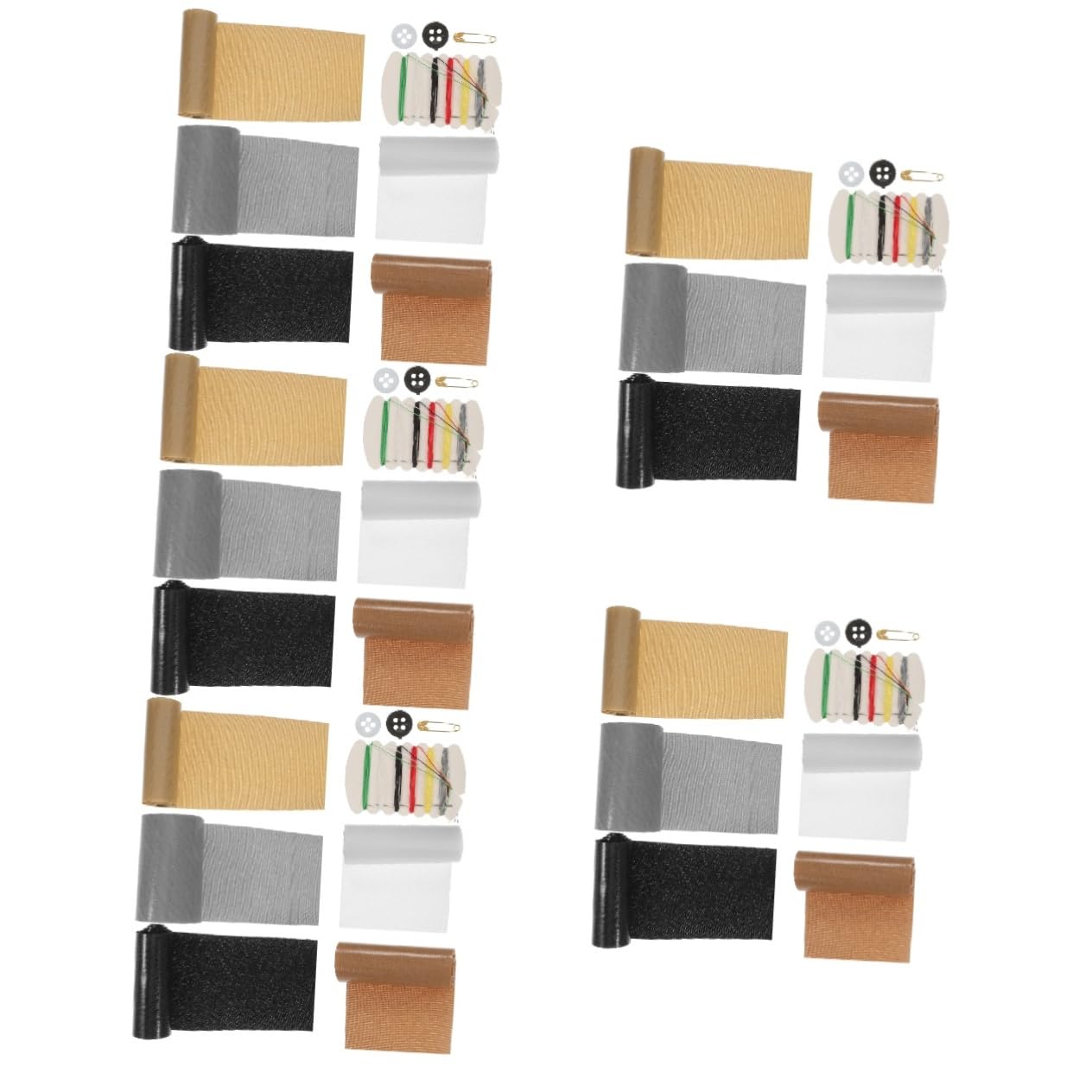 SEWACC 25rollen Bügel-patches Für Kleidung Applikationen Farben Reparierbare Patches Vielseitige Bastelmaterialien Für Jacken Und Mehr