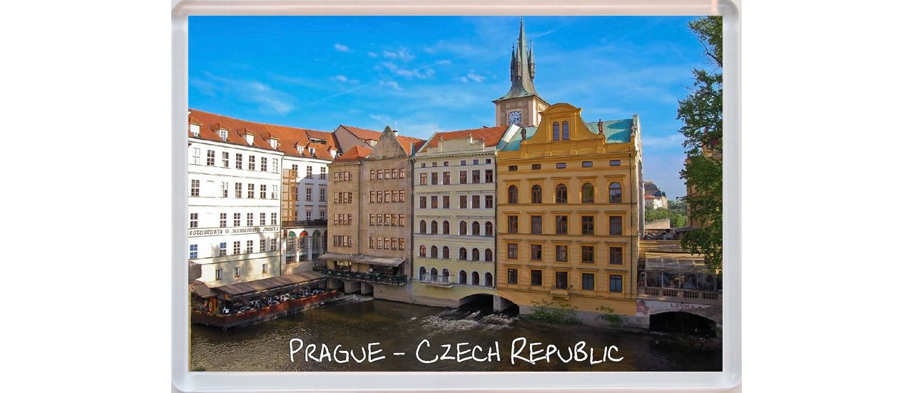 Baked Bean Store Prague - Czech Republic - Jumbo Fridge Magnet