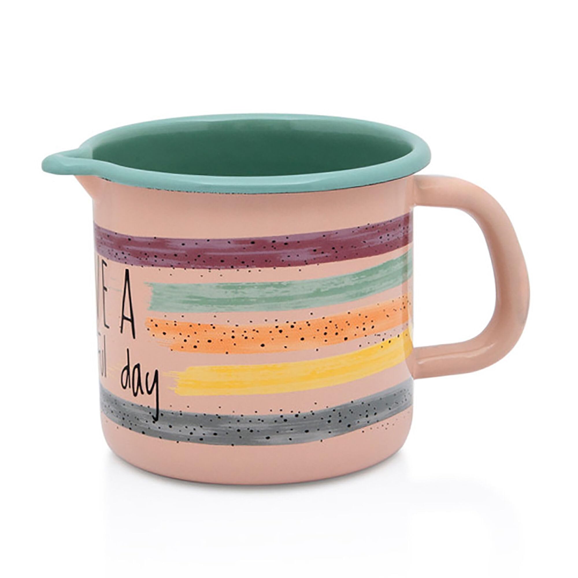 Amazon.com | Metalac Enamel Mug with Pouring Spout Dishwasher safe