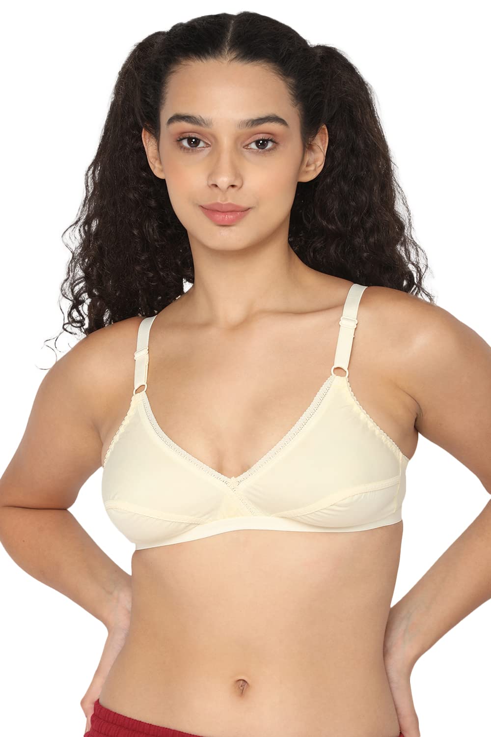 naidu hall Women's Cotton Brassiere | Non-Padded | Non-Wired | Moderate Coverage | Regular Bra | 1 Piece | All-picture-46