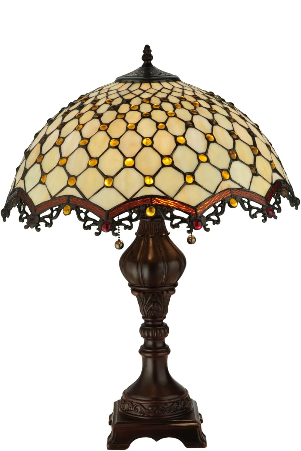 Meyda Tiffany 124834 24" H Jeweled Katherine Table Lamp