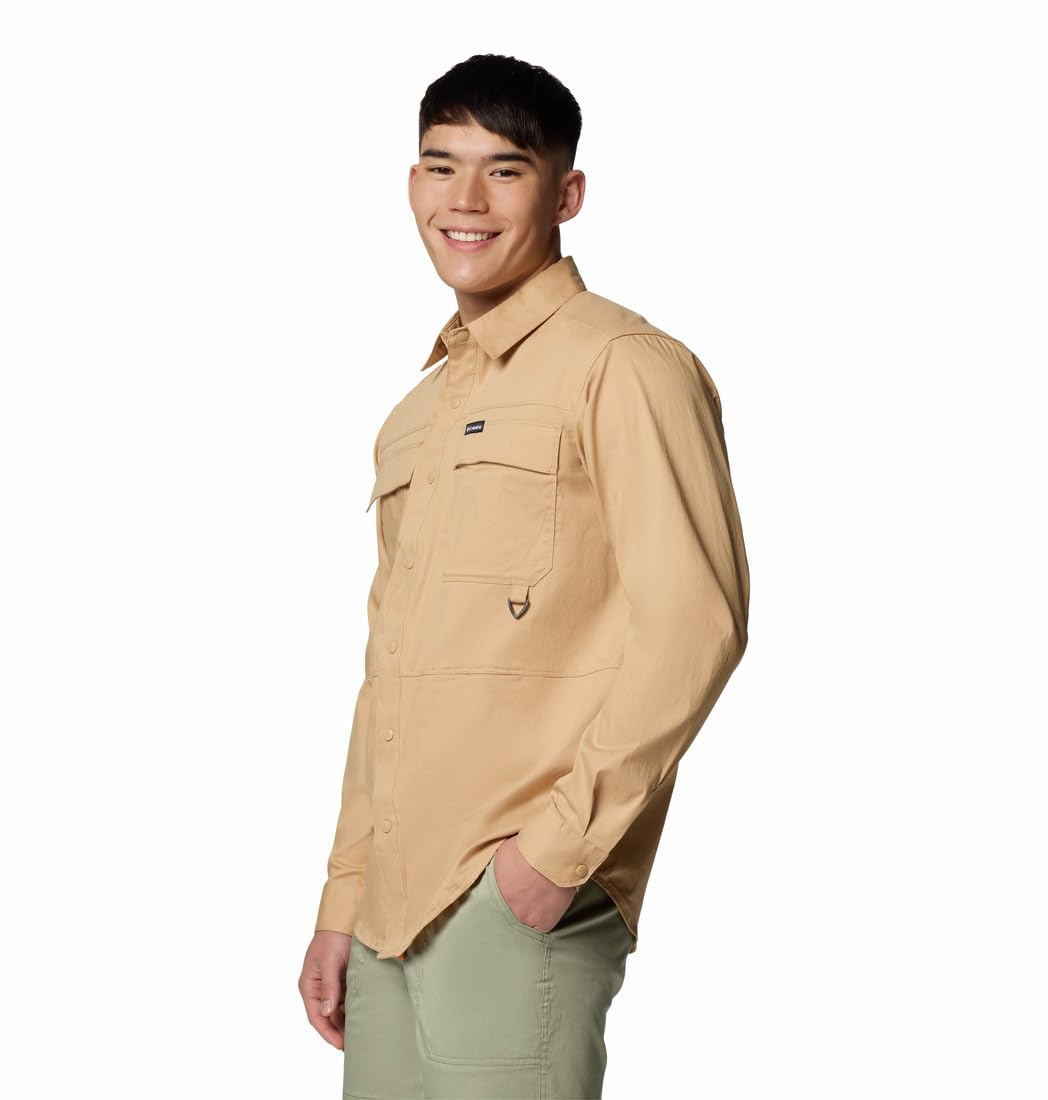 Columbia Landroamer Twill Long Sleeve Shirt Camicia a Maniche Lunghe Uomo (Pacco da 1)