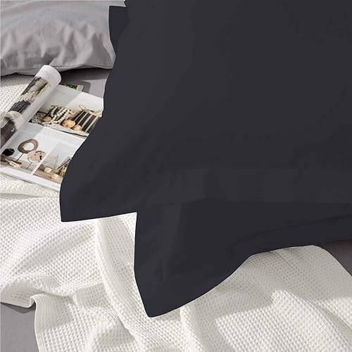 Miniatura 3 de Fundas de almohada de tamaño estándar 100% algodón egipcio de 800 hilos, súper suaves, perfectas y sedosas, tejido de satén (20 x 30 pulgadas)