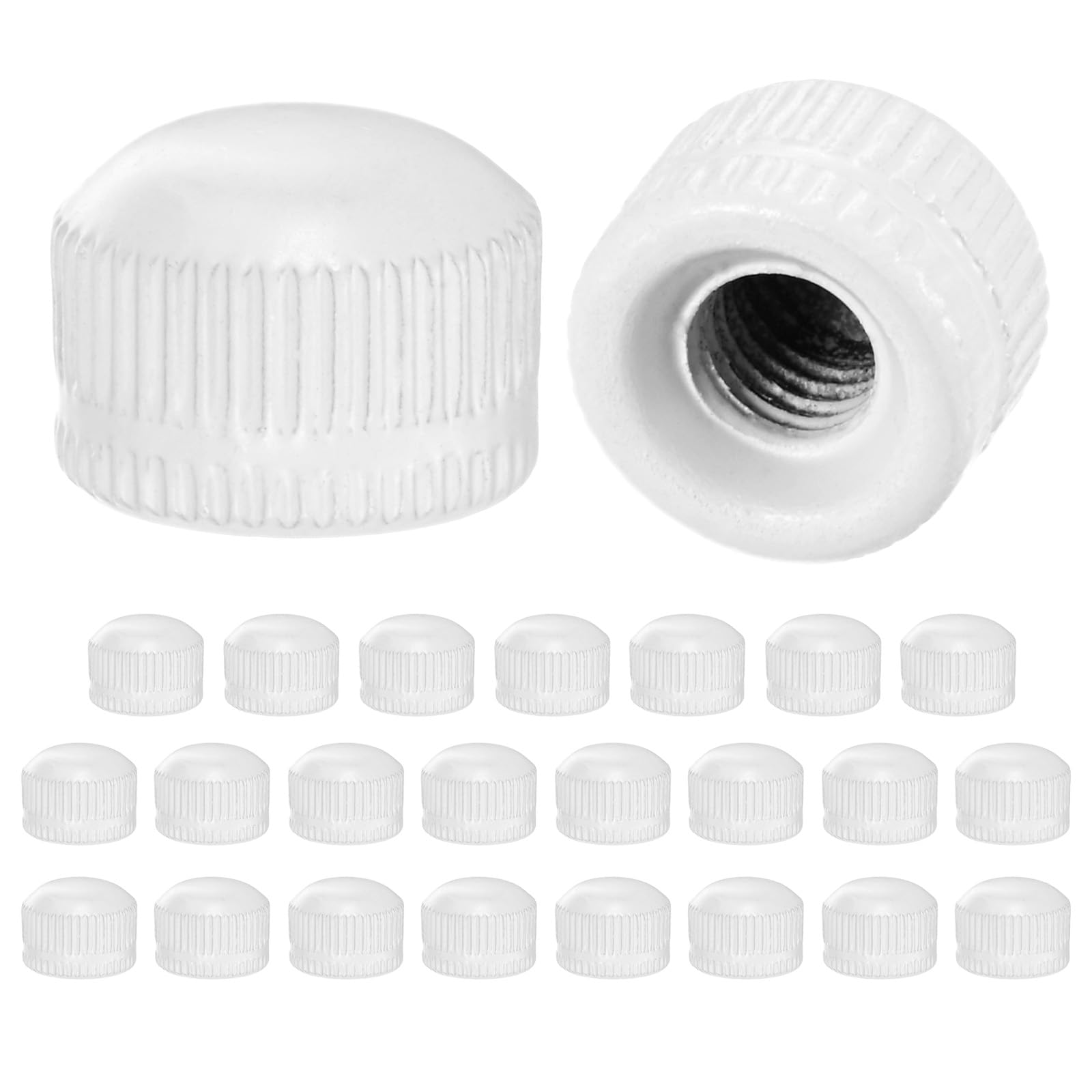 M METERXITY 25-Pack Threaded Cap Nuts