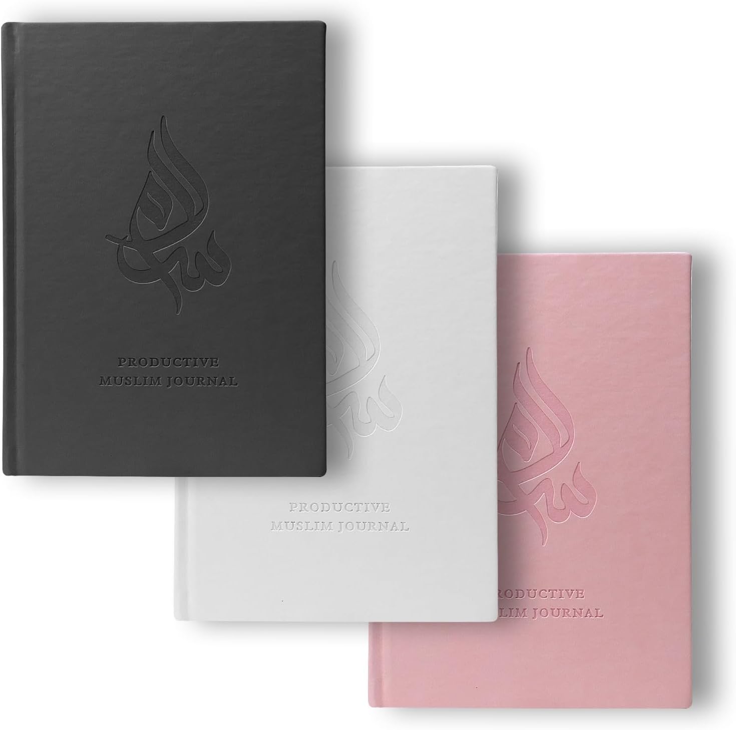 Salam Journal, Islamic Daily Planner with Prayer Tracker, Daily Hadith and Duas, Undated Layout with 6 Month Coverage, Ramadan and Eid Gift for Muslims (Black)