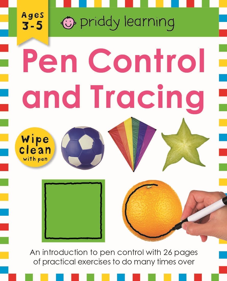 Priddy Books Wipe Clean Workbook Pen Control
