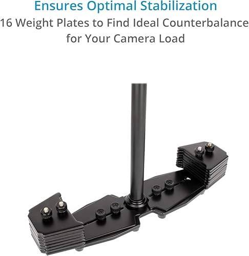 Miniatura 5 de FLYCAM Redking - Estabilizador de cámara de video de equilibrio rápido con cola de milano FLCM-RK  Estabilizador profesional de cámara de aluminio