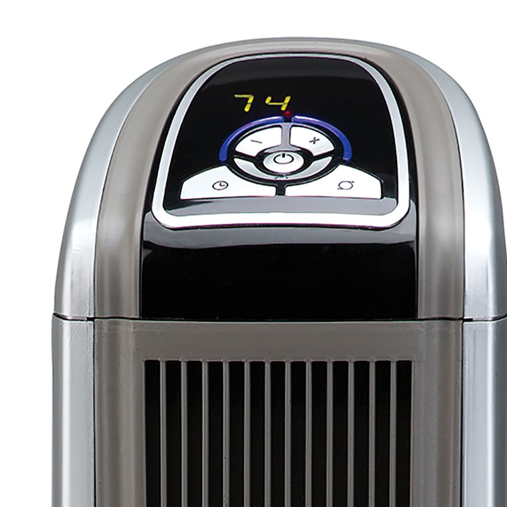 Amazon.com: Lasko 5588 Ceramic Tower Heater with Remote, 7.3″L x 9.2″W x  34″H, Biege and Silver : Home u0026 Kitchen