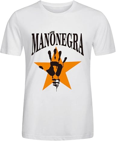 T Shirts Homme Mano Negra Band Logo 