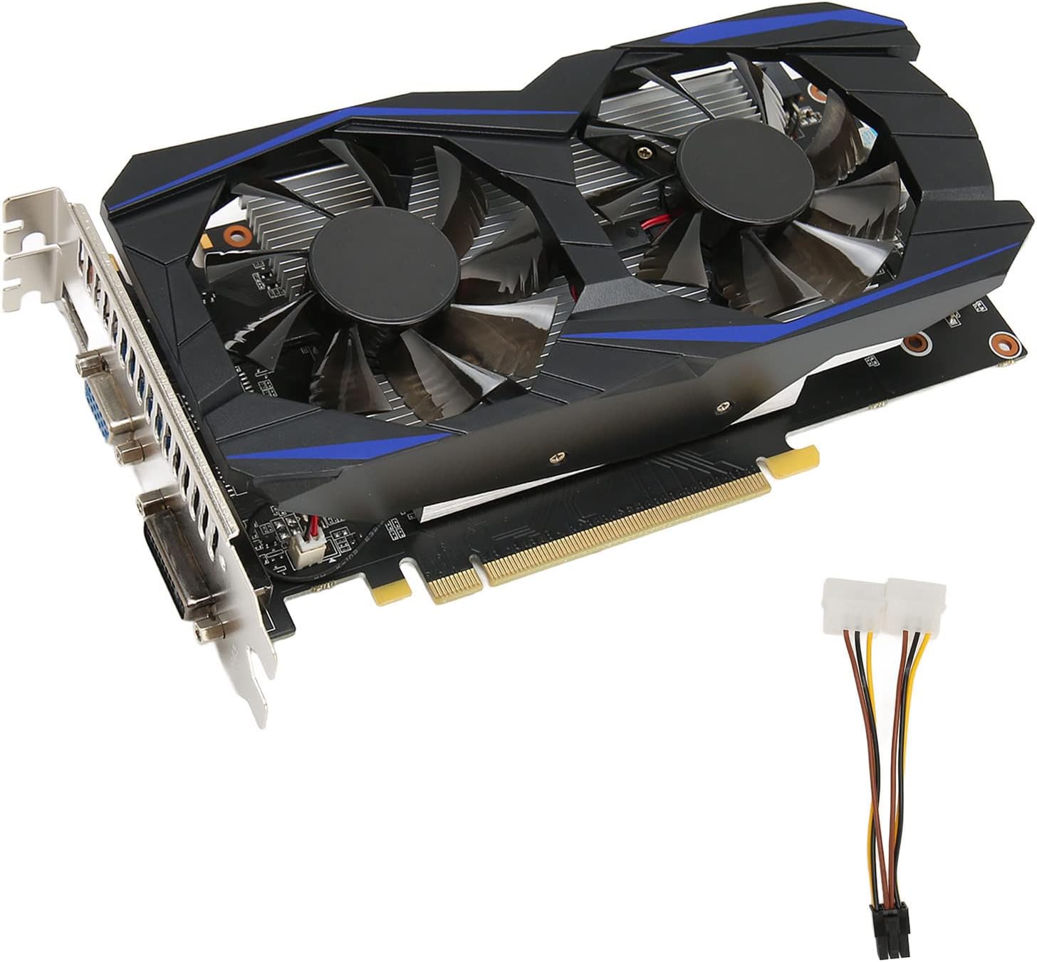 VBESTLIFE GTX550Ti 6GB Graphics Card, GDDR5, 192bit, PCI Express2.0, 783Mhz/3400Mhz, 2560x1600, Gaming Video Card with VGA and DVI Ports (GTX550Ti 6GB)