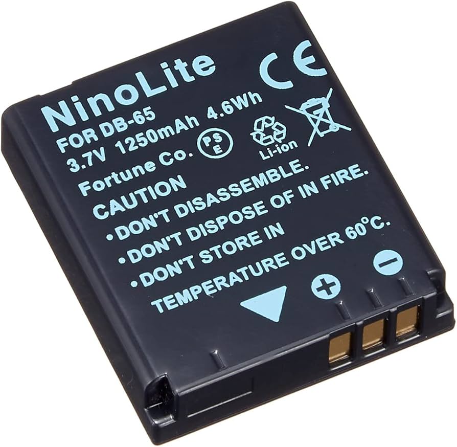Amazon | 【バッテリー 単品】 RICOH DB-65 互換 バッテリー GR