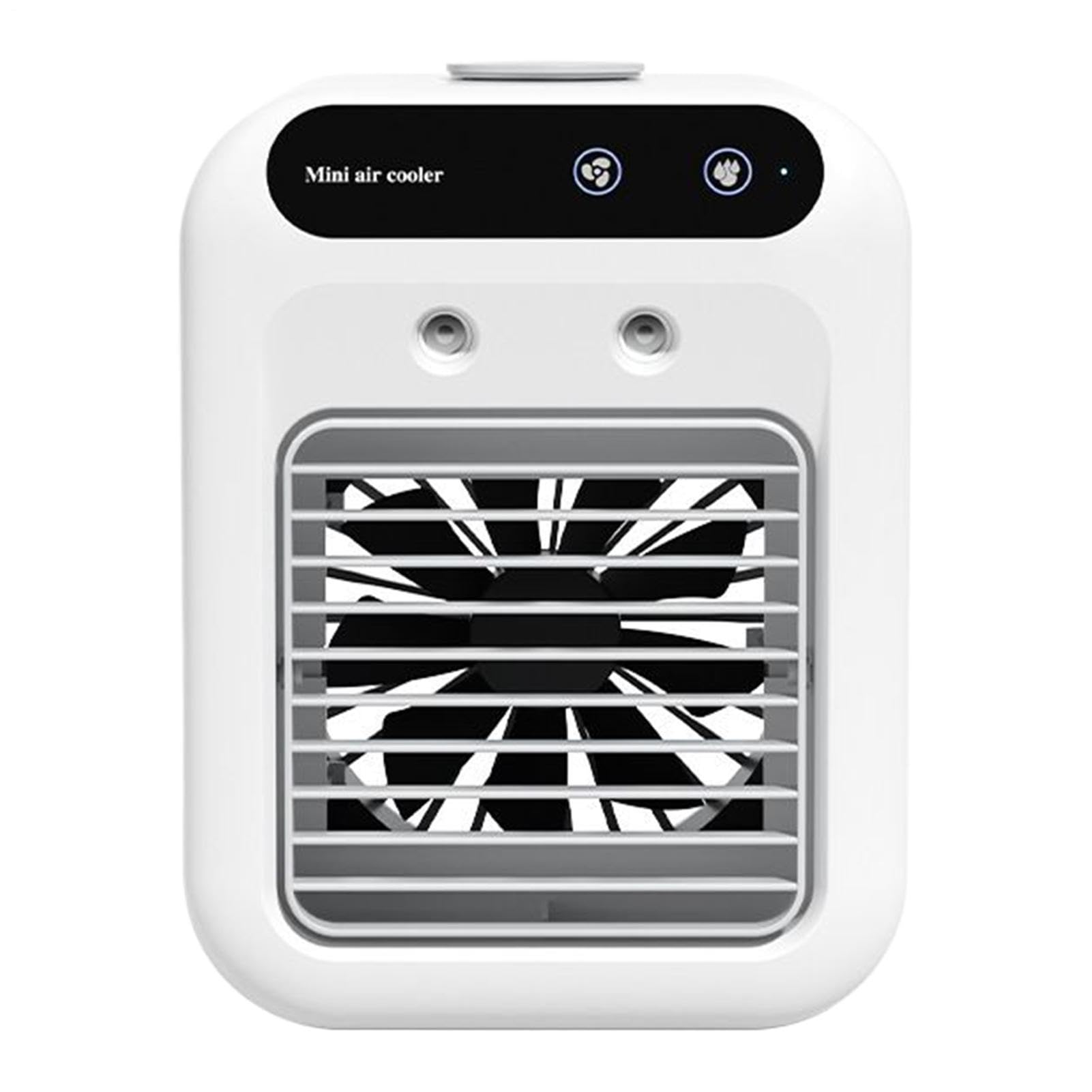 Ventilateur climatiseur portable USB de table avec humidificateur